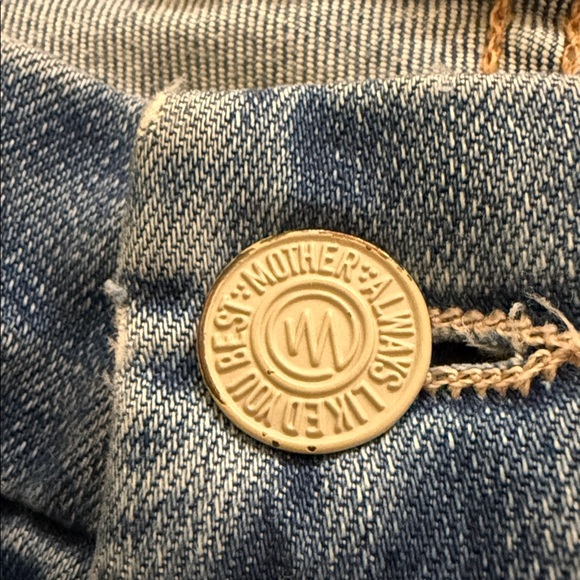 Mother frayed straight jeans - Picture 7 of 10